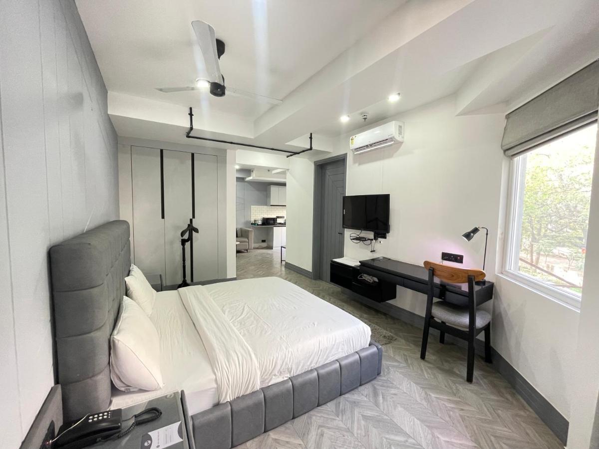 Bedchambers Serviced Apartments - Cyber City Gurgaon Luaran gambar